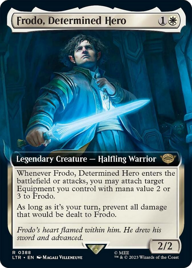 Frodo, Determined Hero (Extended Art) [The Lord of the Rings: Tales of Middle-Earth] | Mega City Incorporated