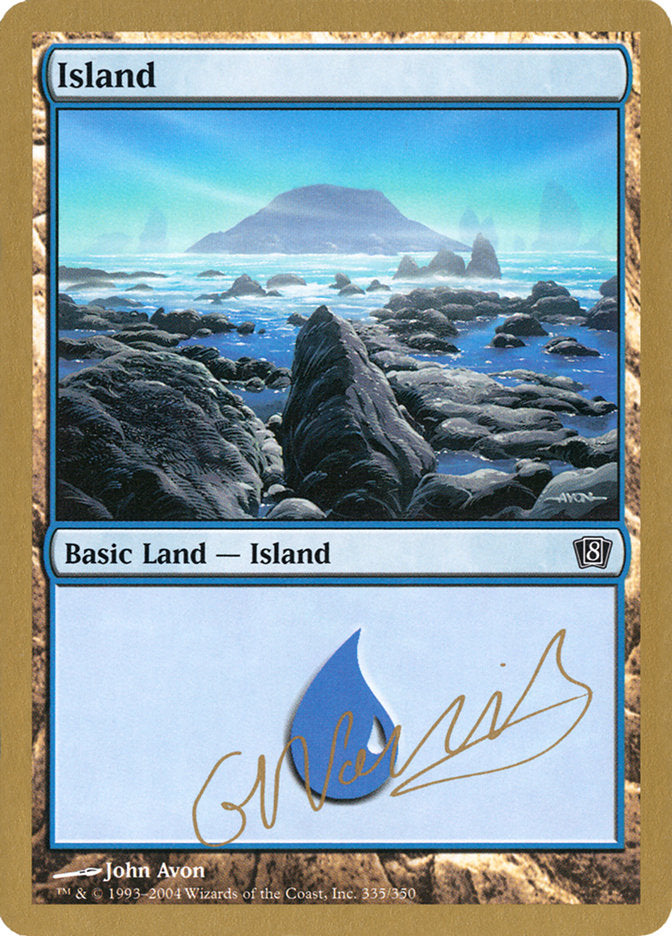 Island (gn335) (Gabriel Nassif) [World Championship Decks 2004] | Mega City Incorporated