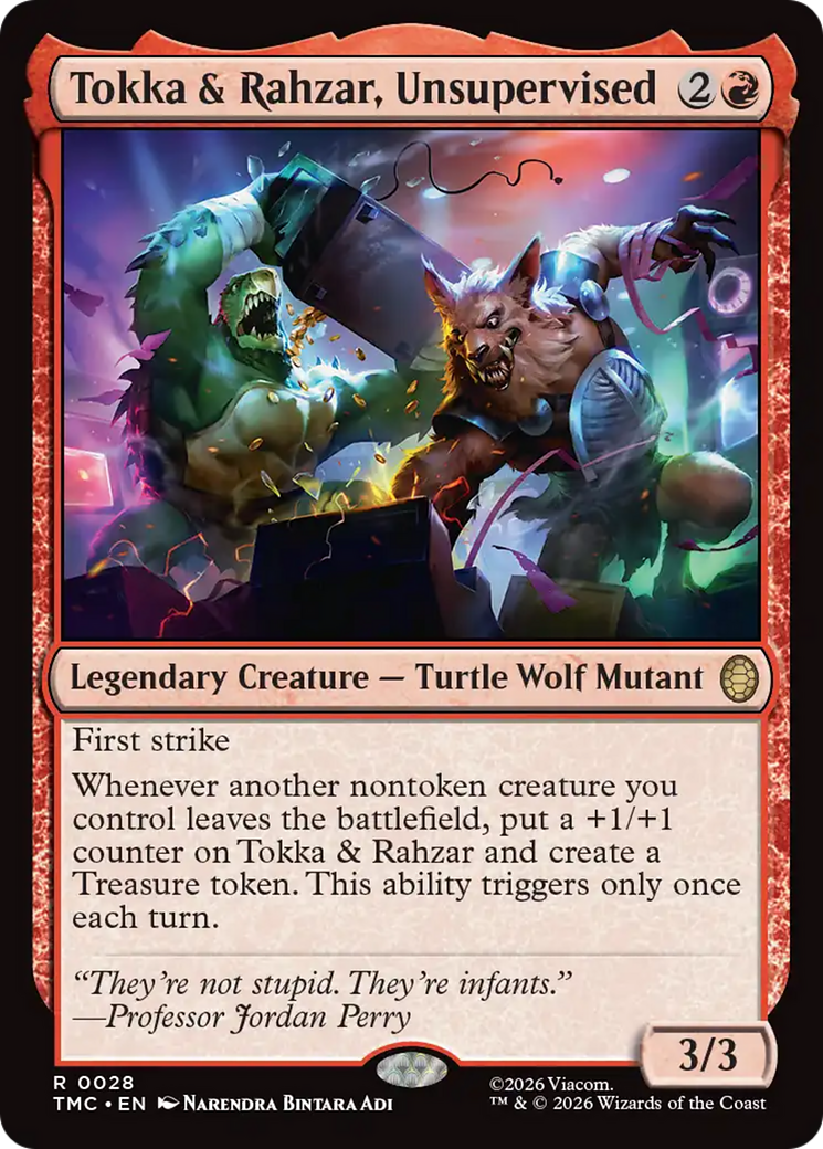 Tokka & Rahzar, Unsupervised [Teenage Mutant Ninja Turtles Commander] | Mega City Incorporated