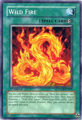 Wild Fire [FOTB-EN039] Common | Mega City Incorporated