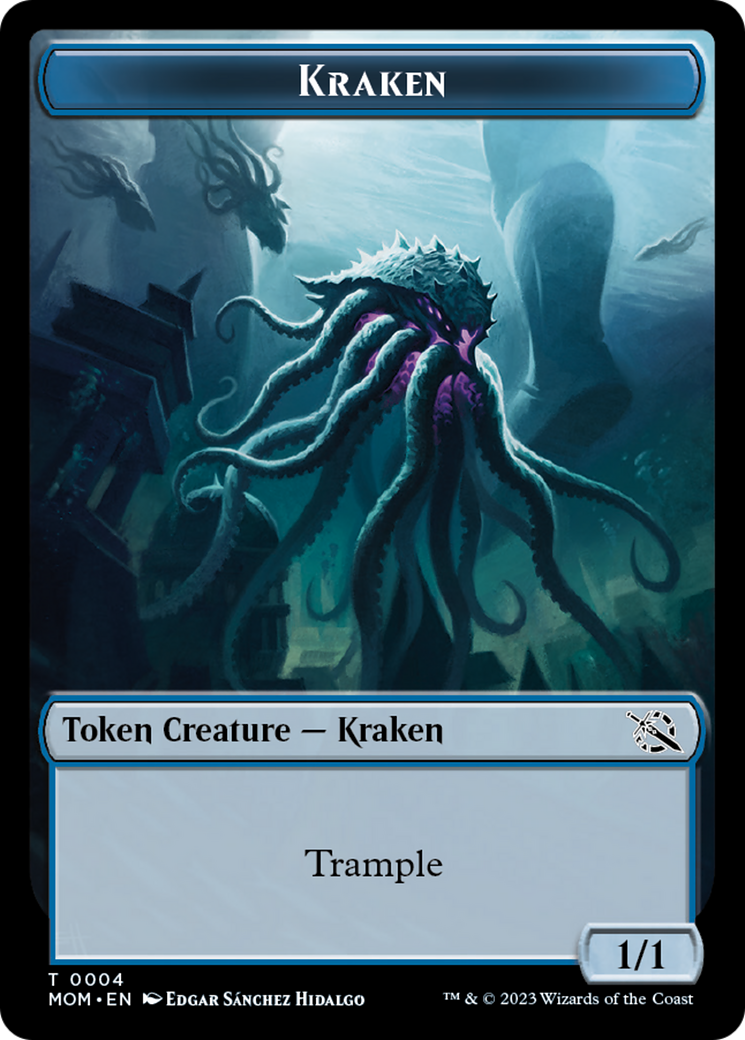 Kraken Token [March of the Machine Tokens] | Mega City Incorporated