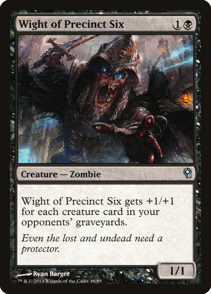 Wight of Precinct Six [Duel Decks: Jace vs. Vraska] | Mega City Incorporated