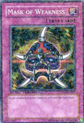 Mask of Weakness [DT01-EN047] Common | Mega City Incorporated