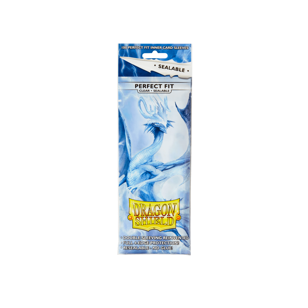 Dragon Shield 100ct Perfect Fit Resealable Clear | Mega City Incorporated