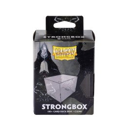 Dragon Shield Card Deck Box: Strongbox - Clear 100CT | Mega City Incorporated