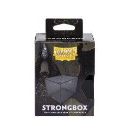 Dragon Shield Card Deck Box: Strongbox - Black 100CT | Mega City Incorporated