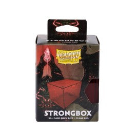 Dragon Shield Card Deck Box: Strongbox - Red 100CT | Mega City Incorporated