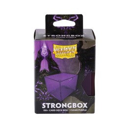 Dragon Shield Card Deck Box: Strongbox - Purple 100CT | Mega City Incorporated