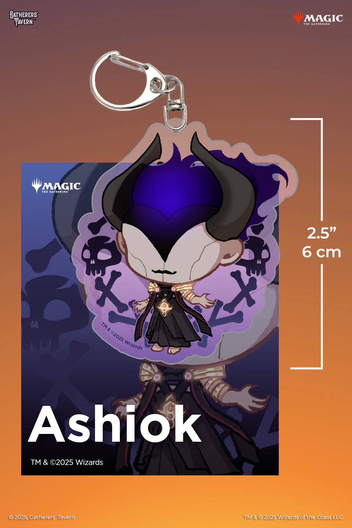 Ashiok Keychain | Mega City Incorporated