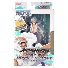 AnimeHeroes: One Piece - Monkey D. Luffy Gear 5 Figure | Mega City Incorporated