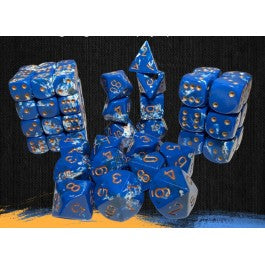 Chessex Brush Dice Wavebreak 7 Die Set | Mega City Incorporated