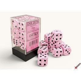 View Larger Chessex: 12CT Speckled Pink 16mm D6 Dice Cube (New) | Mega City Incorporated