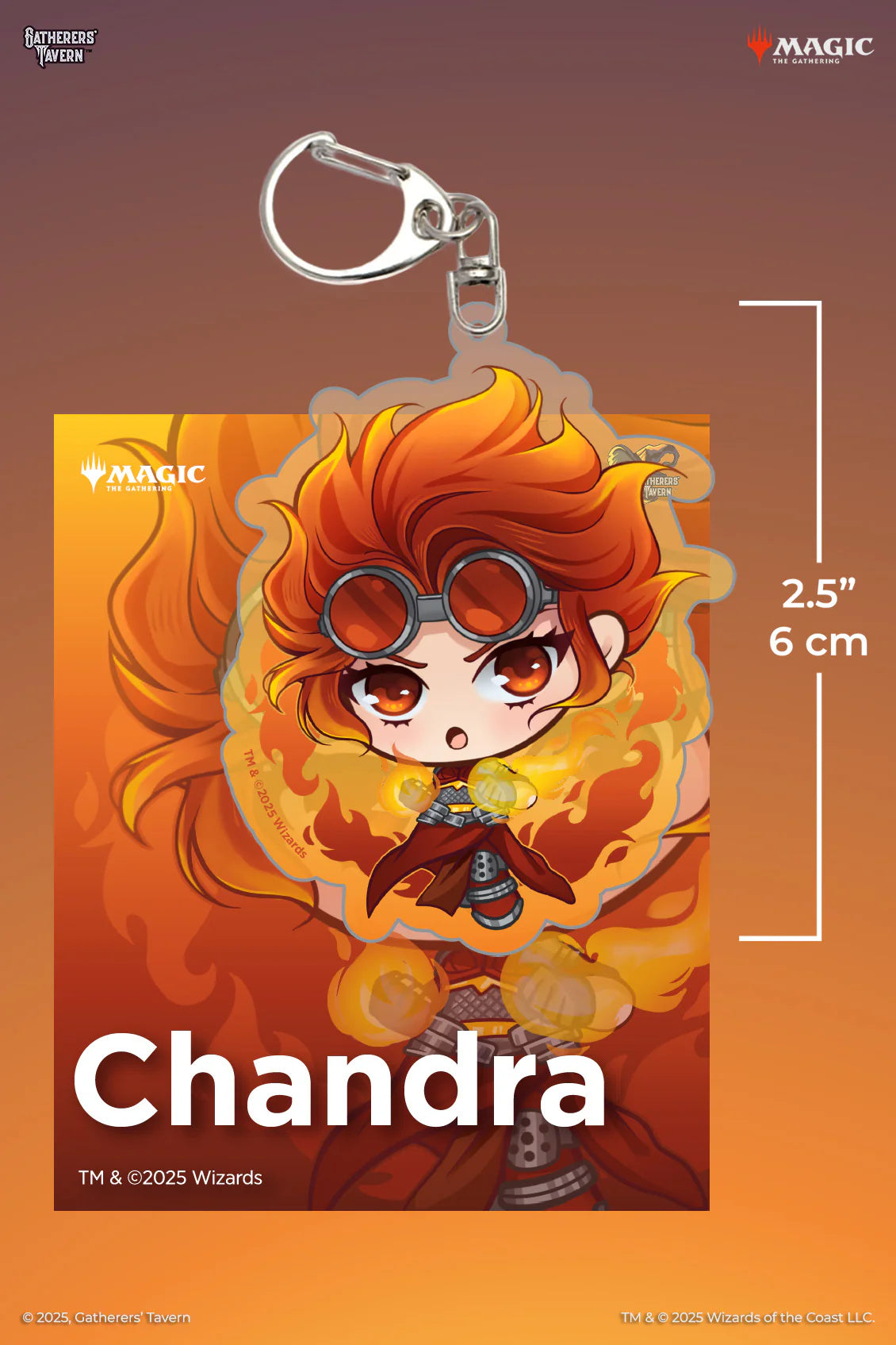 Chandra Keychain | Mega City Incorporated