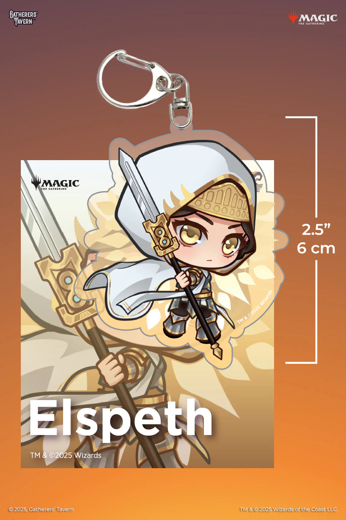 Elspeth Keychain | Mega City Incorporated