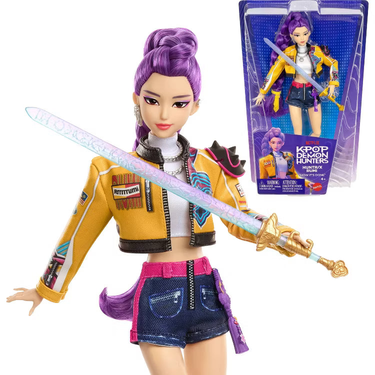 KPop Demon Hunters HUNTR/X Rumi Fashion Doll | Mega City Incorporated