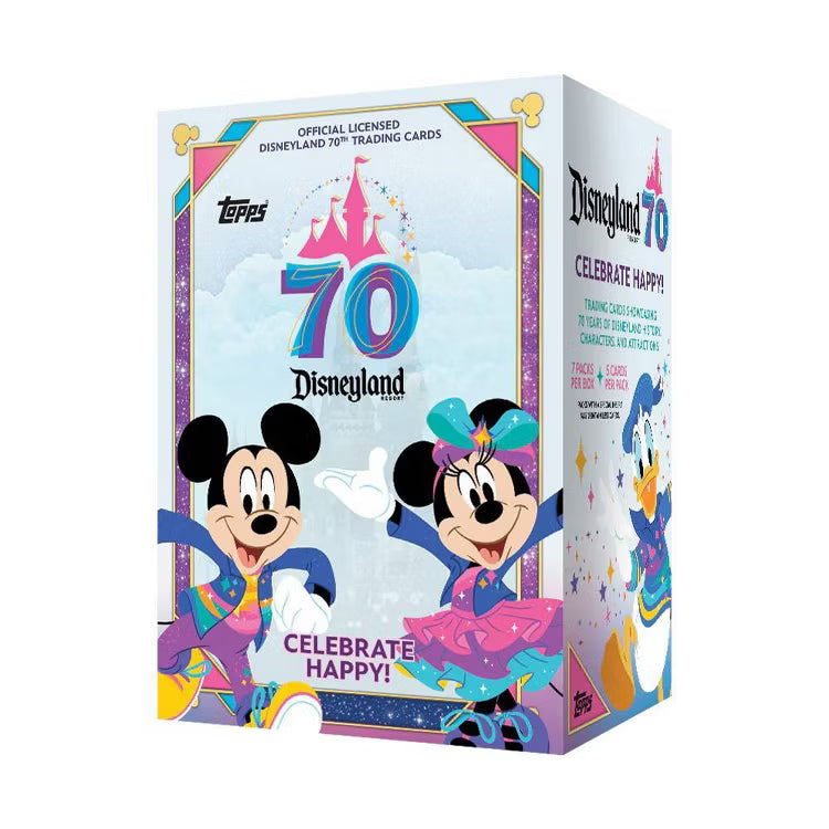 2025 Topps Disneyland 70th Anniversary Trading Card Value Box | Mega City Incorporated