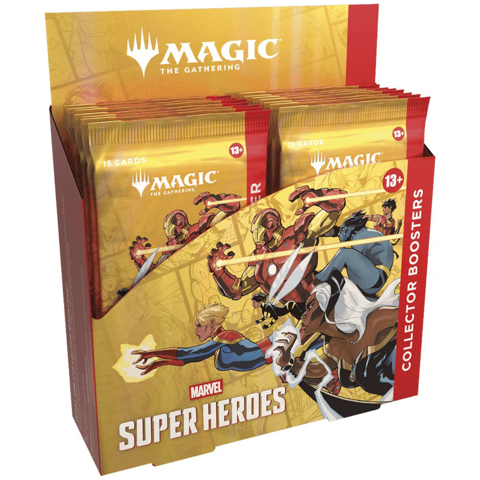 MTG Marvel Super Heroes Collector Booster Box | Mega City Incorporated