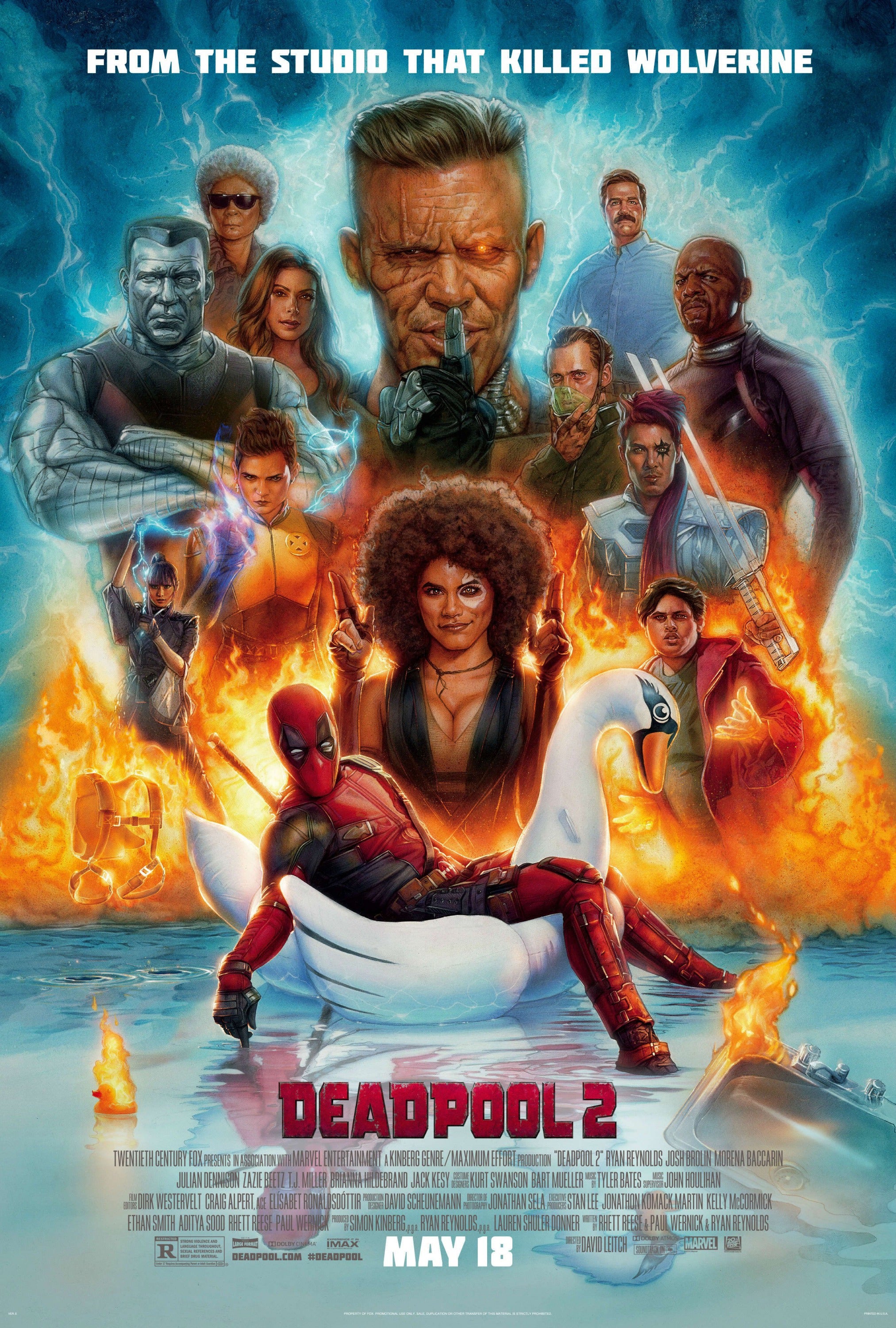 Poster - Deadpool 2 Movie | Mega City Incorporated