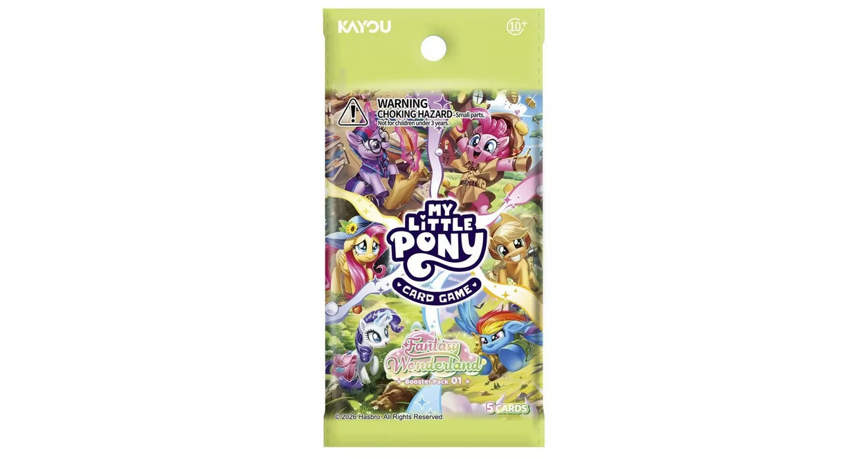 My Little Pony Card Game - Fantasy Wonderland - Booster pack 01 | Mega City Incorporated