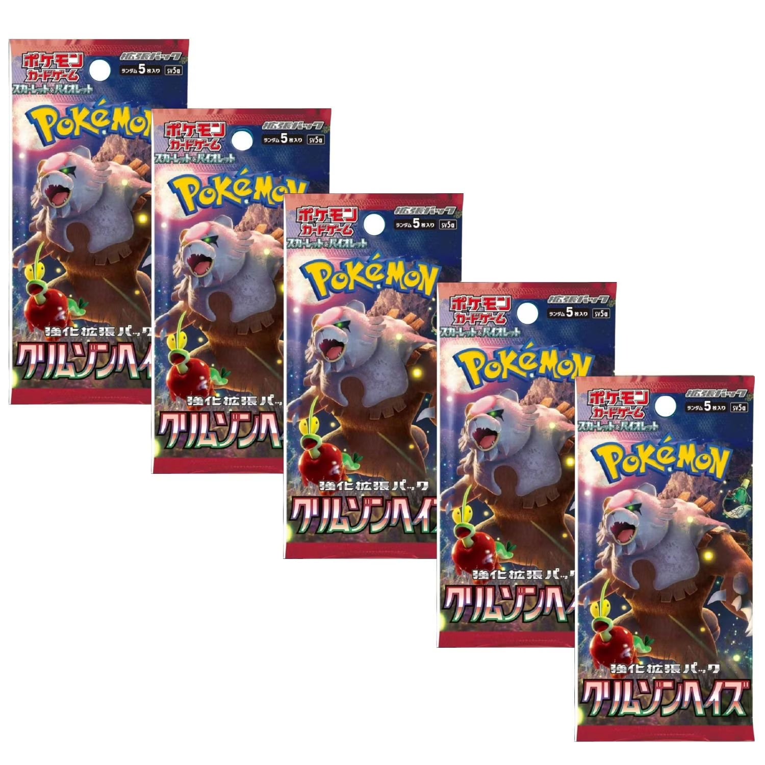 Pokemon TCG SV5A Scarlet & Violet Crimson Haze Booster Pack Japanese Version | Mega City Incorporated