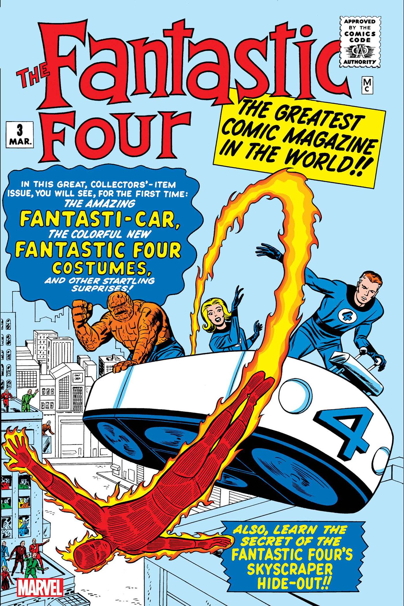 Poster - Fantastic Four Facsimilie #3 | Mega City Incorporated