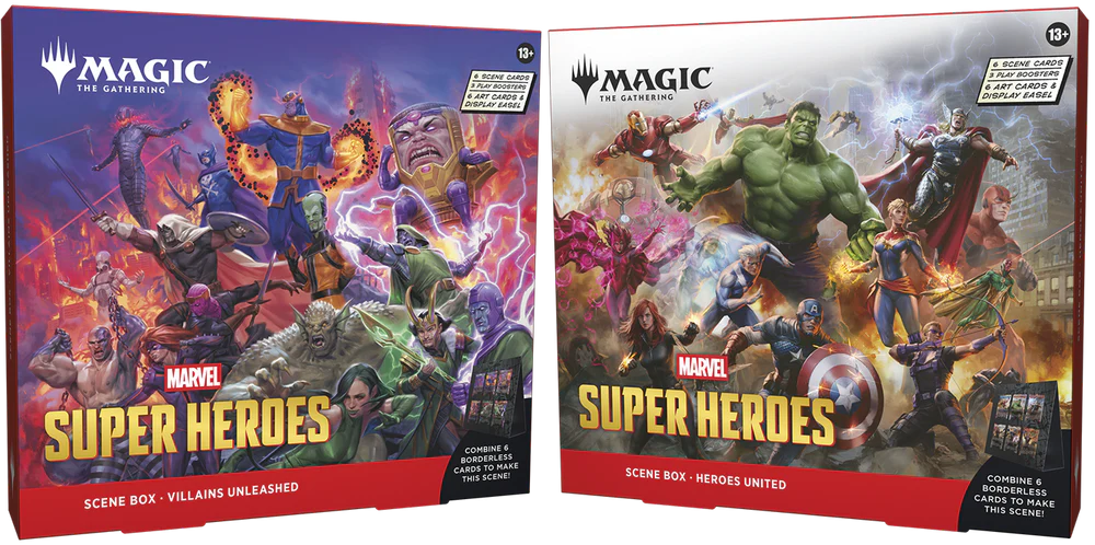 MTG MAGIC MARVEL SUPER HEROES SCENE BOX | Mega City Incorporated