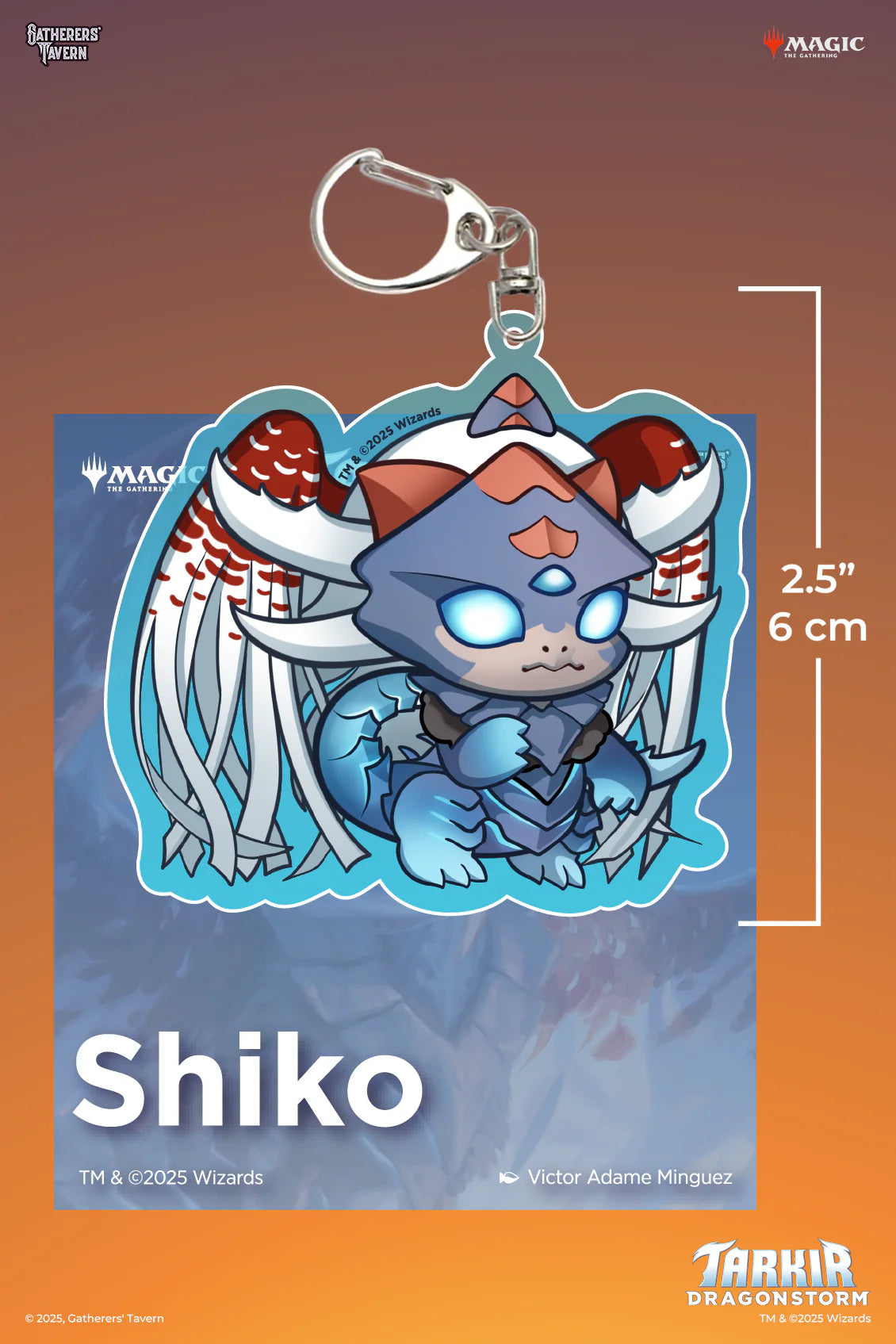 Shiko Keychain | Mega City Incorporated