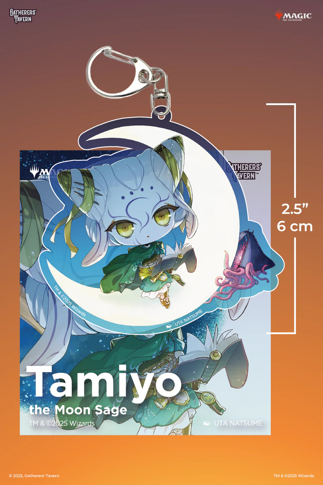 Tamiyo the Moon Sage Keychain | Mega City Incorporated
