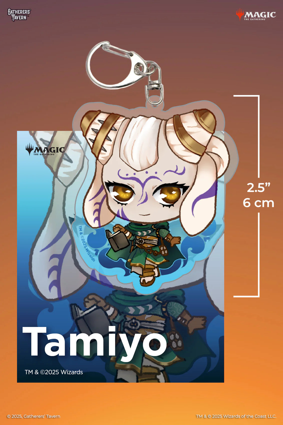 Tamiyo Keychain | Mega City Incorporated
