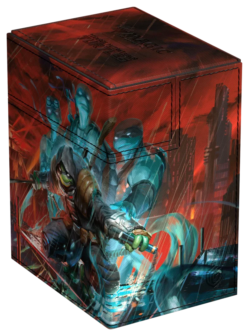 TMNT Last Ronin Flip n Tray 133 Commander Deck Box | Mega City Incorporated