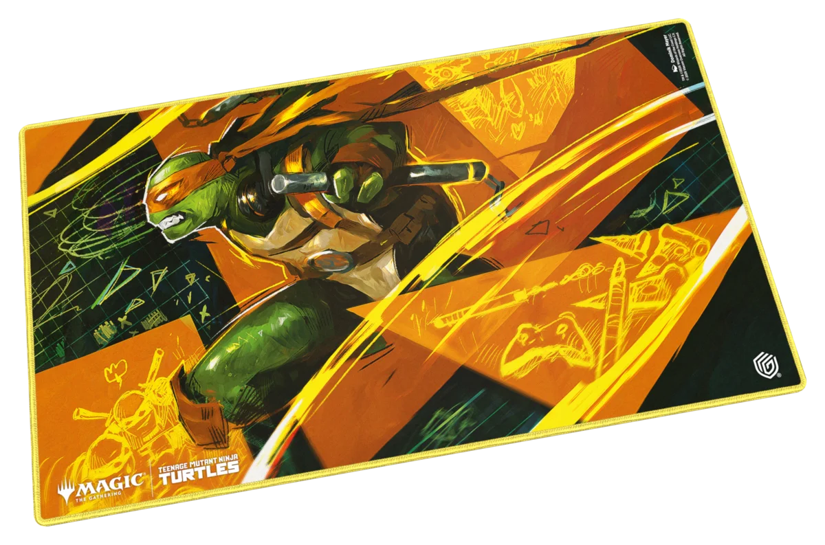 Play-Mat Magic: The Gathering | Teenage Mutant Ninja Turtles - Michelangelo's Technique | Mega City Incorporated