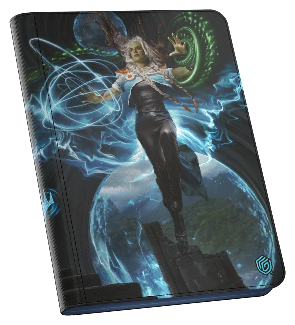 Reality Fracture Zipfolio 360 Card Binder - Jace, Reality Sculptor/Tam the Possibility | Mega City Incorporated