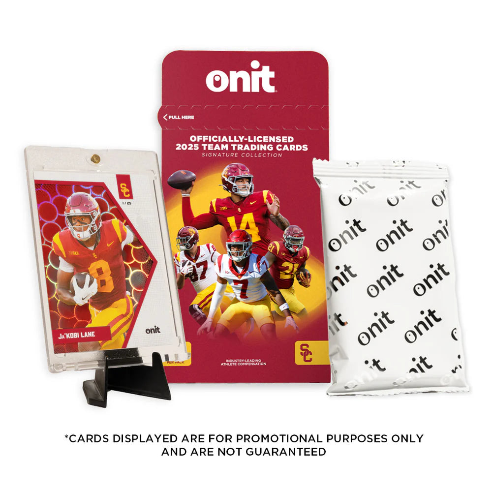 University of Southern California Football 2025 Trading Cards - Single Pack Sale price | Mega City Incorporated