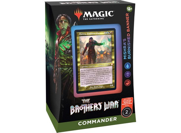 The Brothers' War MTG Mishra's Burnished Banner Commander Deck | Mega City Incorporated