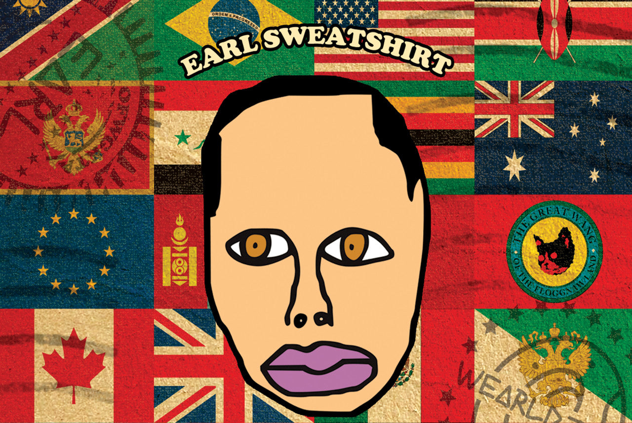 Poster - Earl Sweatshirt Flag | Mega City Incorporated