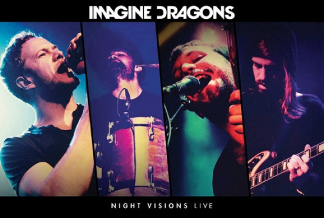 Poster - Imagine Dragons Night Visions Live | Mega City Incorporated