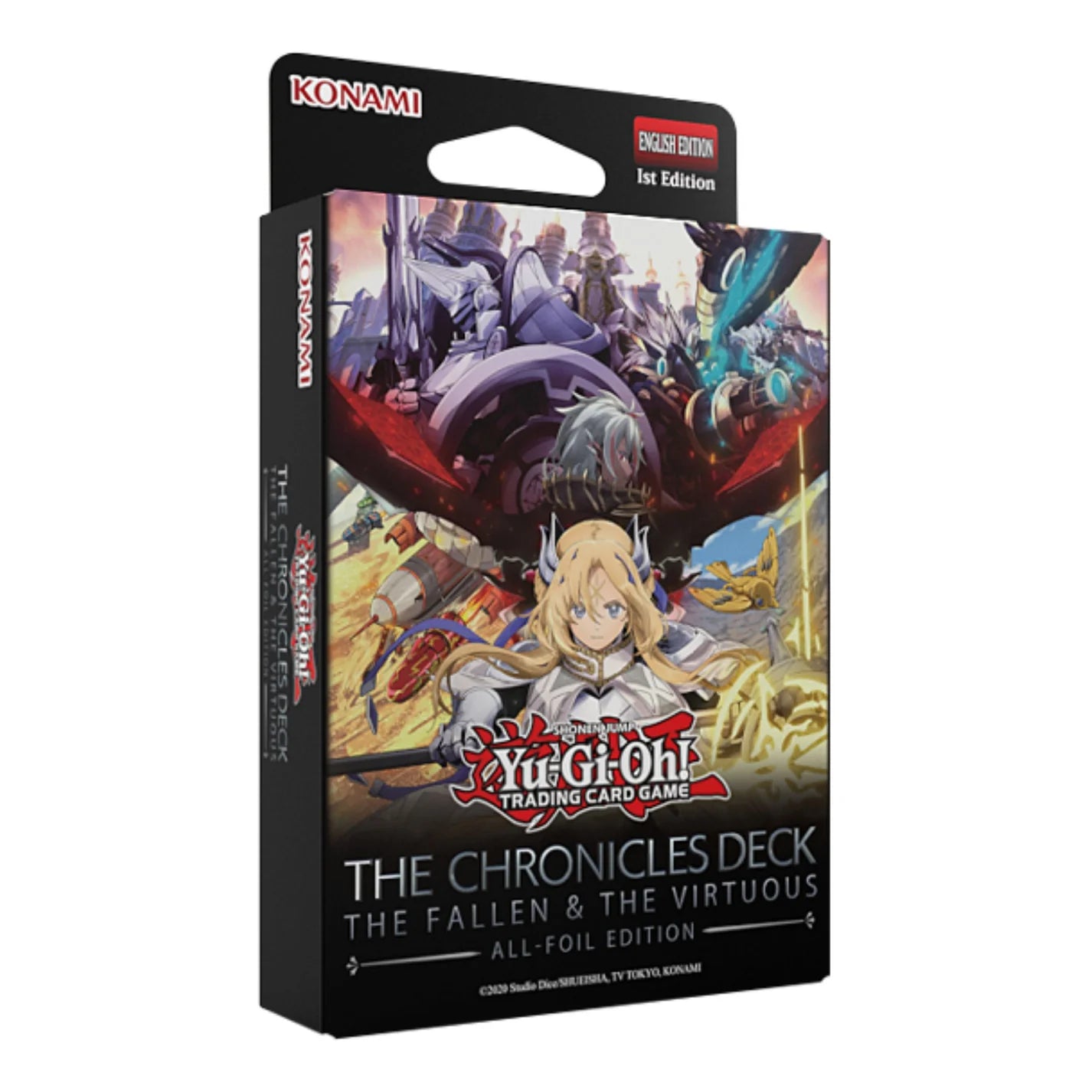 Yu-Gi-Oh The Chronicles The Fallen & The Virtuous Deck (All Foil Edition) | Mega City Incorporated
