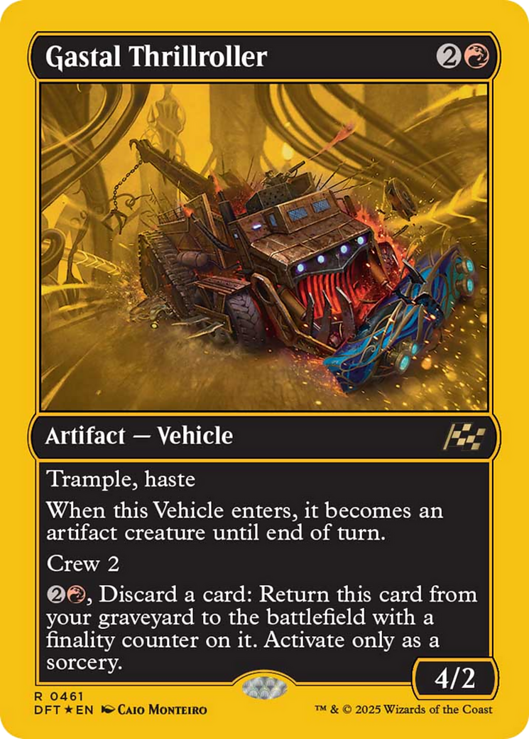 Gastal Thrillroller (First-Place Foil) [Aetherdrift] | Mega City Incorporated