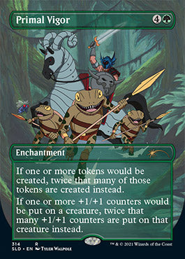 Primal Vigor (Borderless) [Secret Lair Drop Series] | Mega City Incorporated