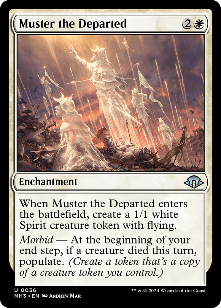 Muster the Departed [Modern Horizons 3] | Mega City Incorporated