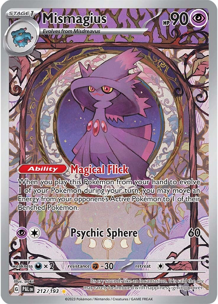 Mismagius (212/193) [Scarlet & Violet: Paldea Evolved] | Mega City Incorporated