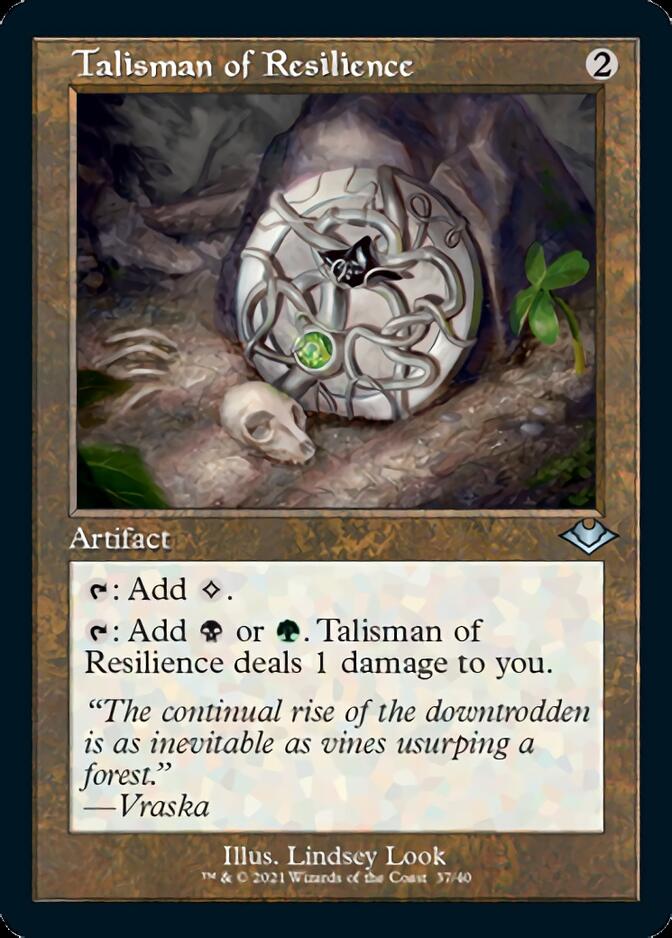 Talisman of Resilience (Retro) [Modern Horizons] | Mega City Incorporated