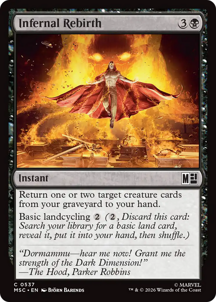 Infernal Rebirth [Marvel Super Heroes Commander] | Mega City Incorporated