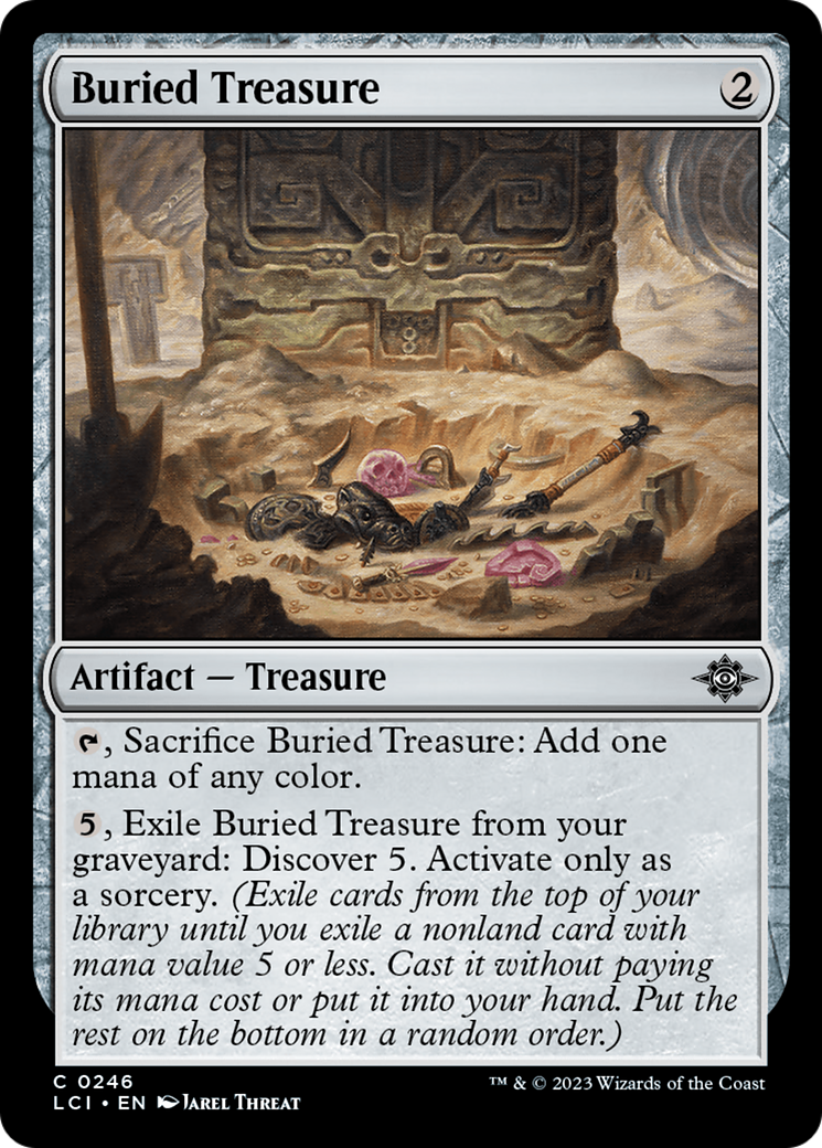 Buried Treasure [The Lost Caverns of Ixalan] | Mega City Incorporated