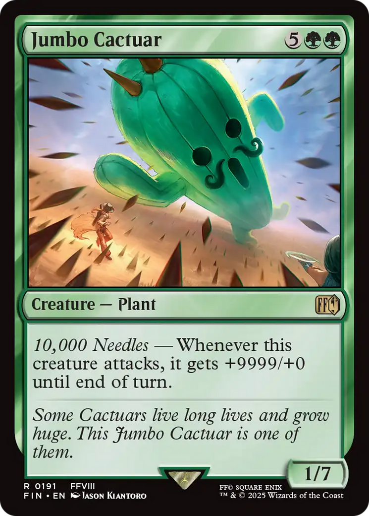Jumbo Cactuar [FINAL FANTASY] | Mega City Incorporated