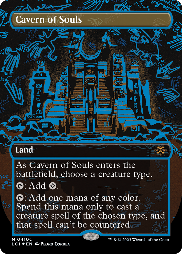 Cavern of Souls (0410c) (Borderless) [The Lost Caverns of Ixalan] | Mega City Incorporated