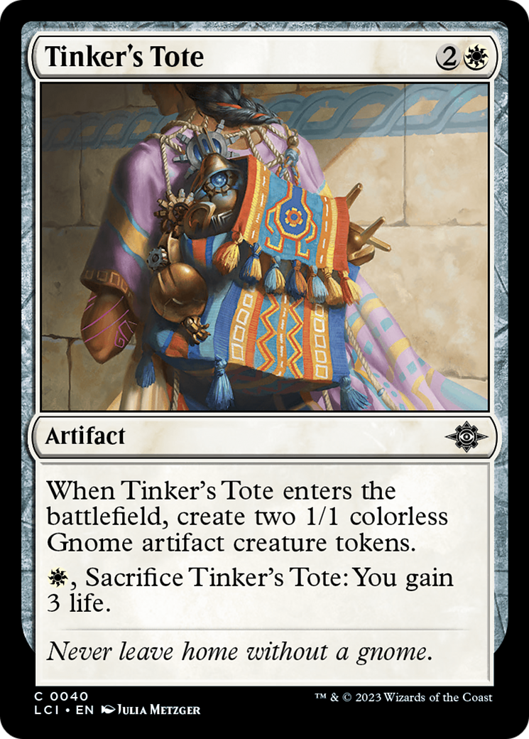 Tinker's Tote [The Lost Caverns of Ixalan] | Mega City Incorporated