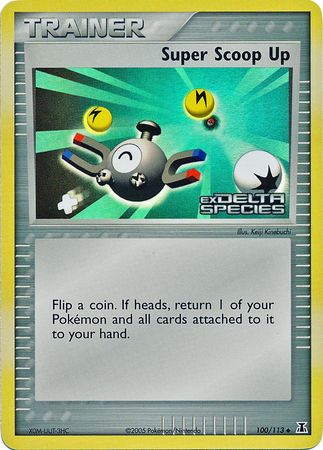 Super Scoop Up (100/113) (Stamped) [EX: Delta Species] | Mega City Incorporated