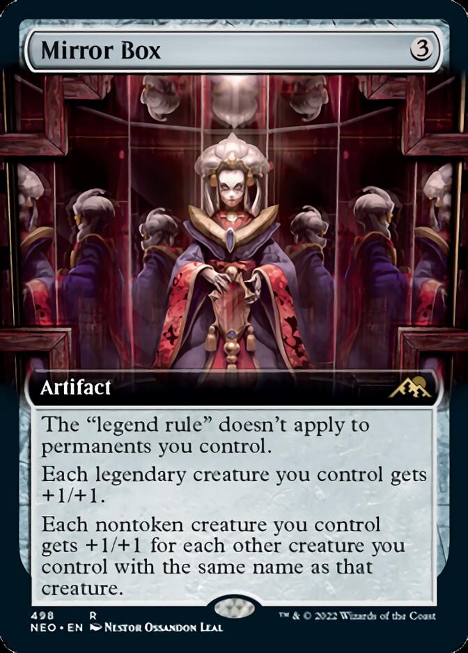 Mirror Box (Extended Art) [Kamigawa: Neon Dynasty] | Mega City Incorporated