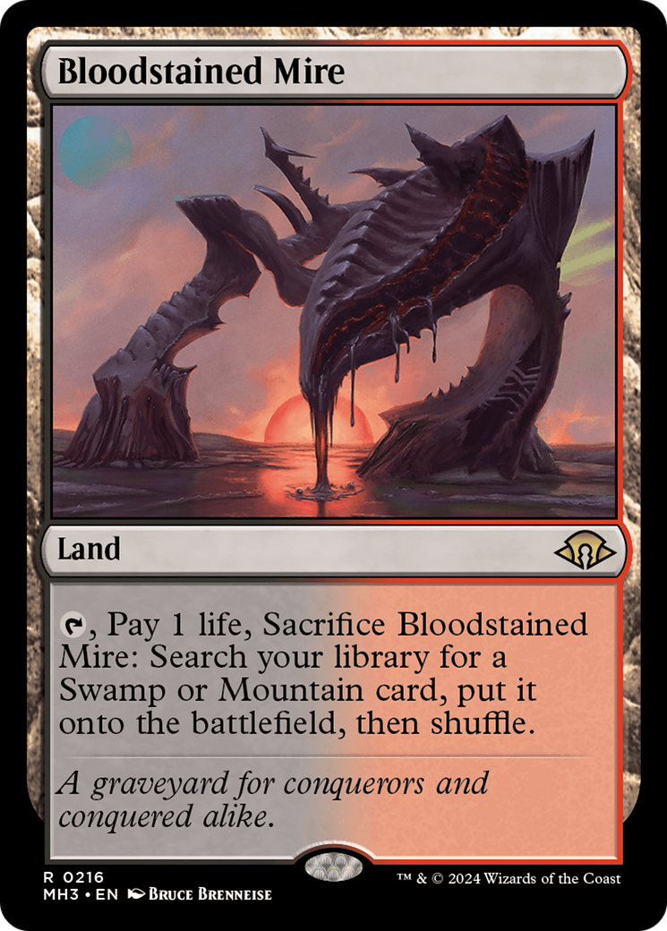 Bloodstained Mire [Modern Horizons 3] | Mega City Incorporated